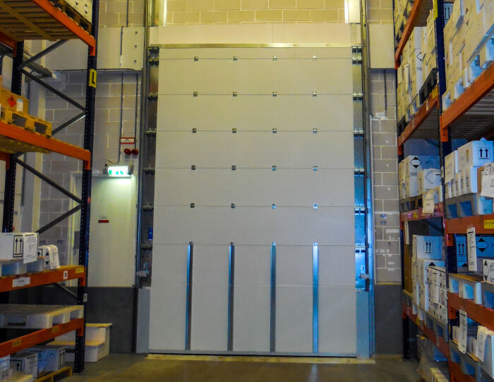 Brandwerende overheaddeuren van Matex