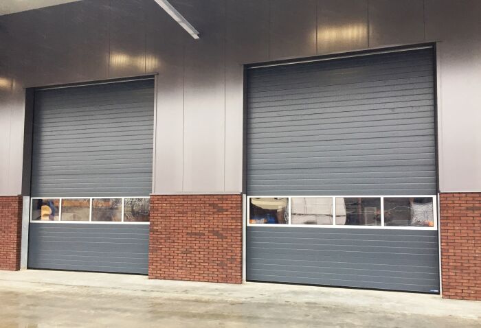 Voorbeeld Matex' sectionaaldeuren